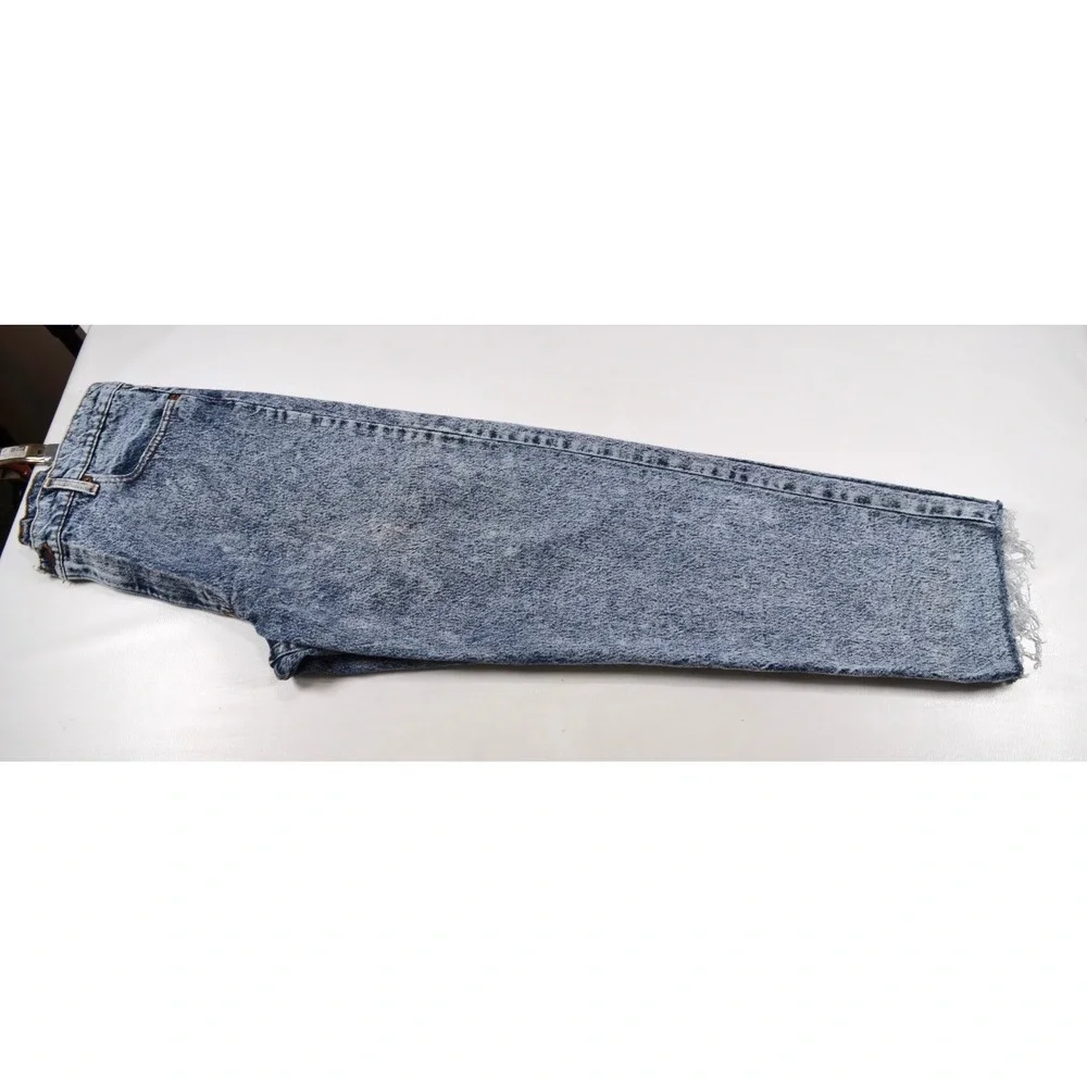 Vintage Levi's 550 1980'S Acid Wash Made In USA Mens 38x32 Cut Off to Inseam 27